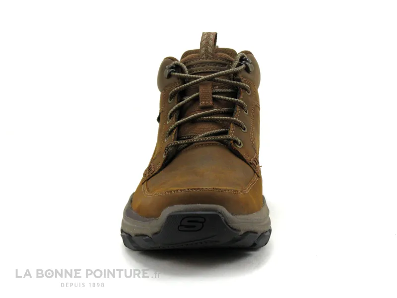 Achat chaussures Skechers Homme Boots, vente Skechers 204454 RESPECTED BOSWELL - Bottillon Homme marron