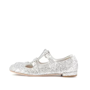 Ballerines 38,5 Miu Miu paillette Argenté