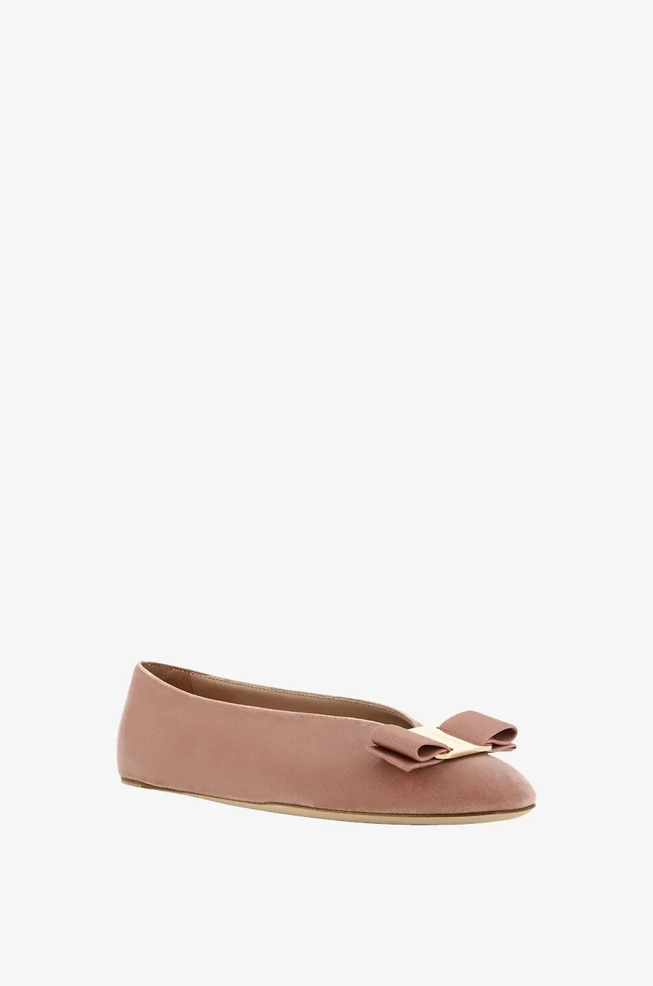 Ballerines en velours Vanna
