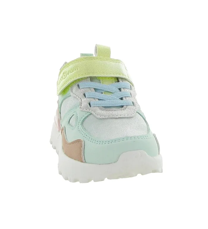 baskets et sneakers -  - junior fille - Synthétique - Bleu - Shoo pom