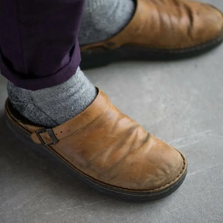 Berken | Chaussons - pantoufles en cuir pour hommes