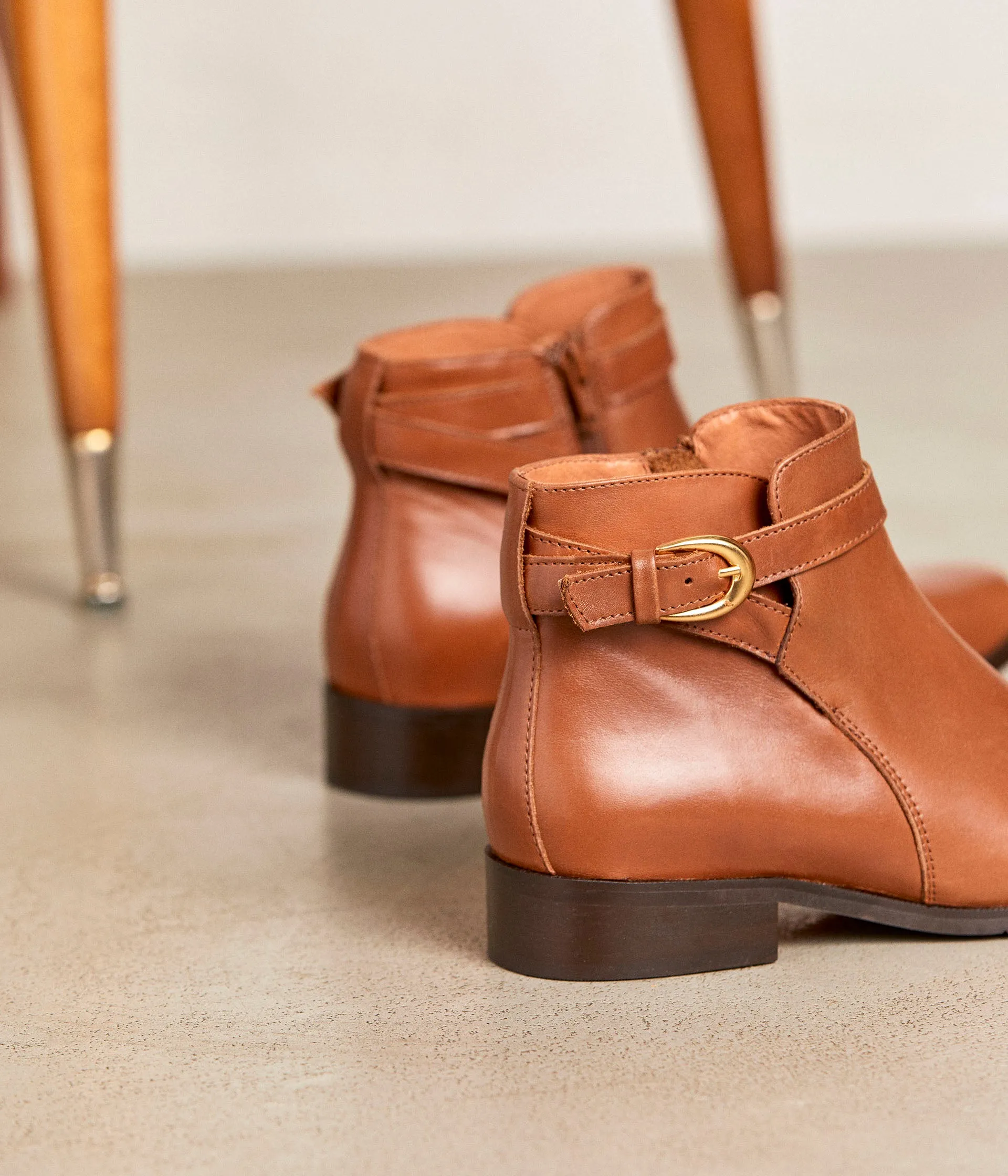 Boots cognac Simone
