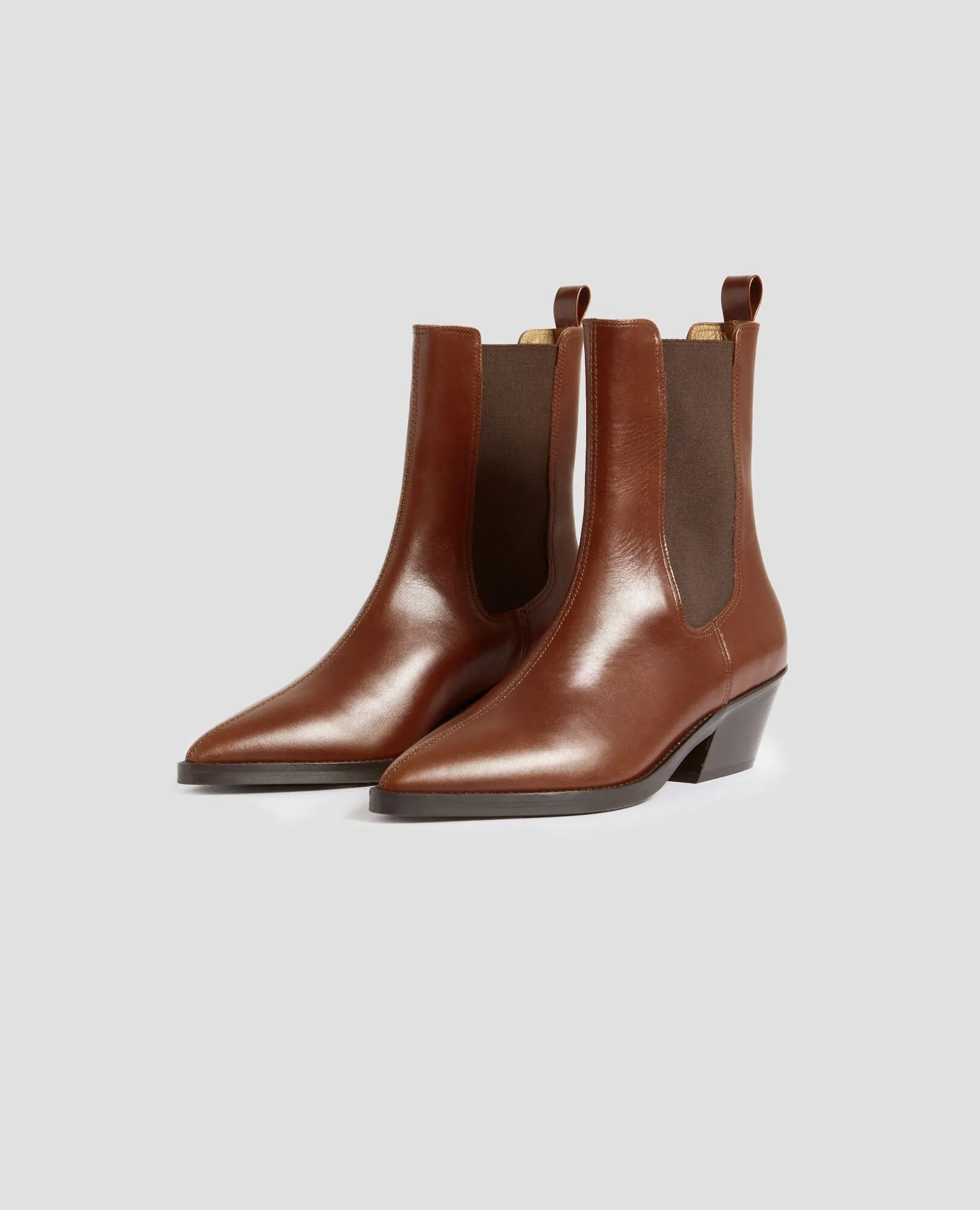 Boots en cuir