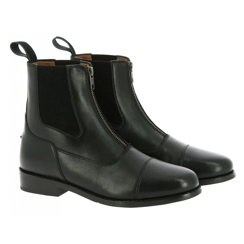 Boots EQUITHÈME Origin à zip - BOOTS CUIR - PADD