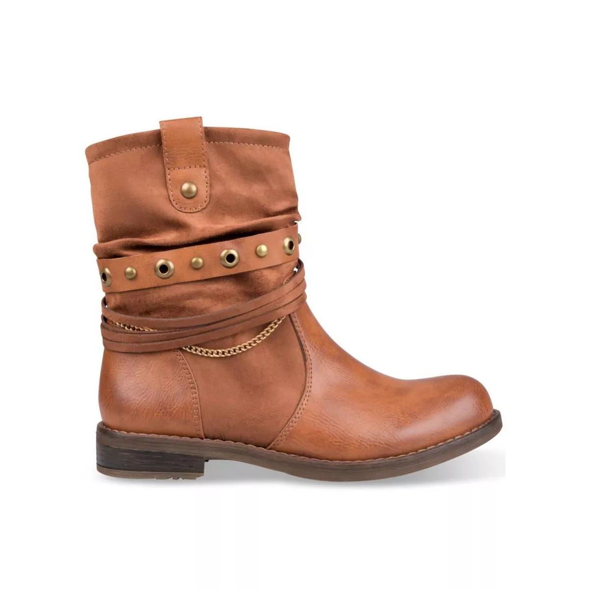 Bottines COGNAC MERRY SCOTT