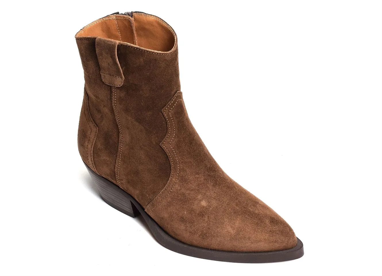 bottines et boots Alpe  Western 2072 marron 