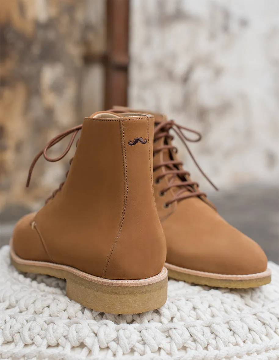 Bottines Hubert - Cuir sable