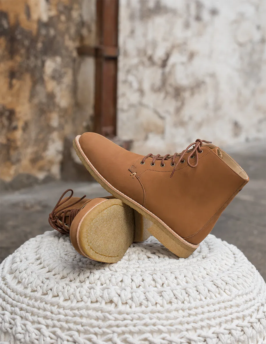 Bottines Hubert - Cuir sable