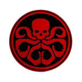 Boucle de ceinture Tête de Mort octopus, modèle Ronan