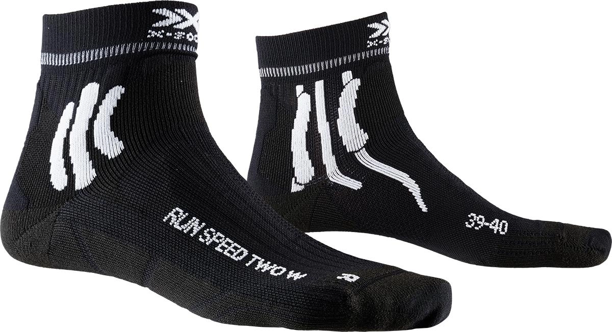 Chaussettes X-Socks Women Run Speed Two Black