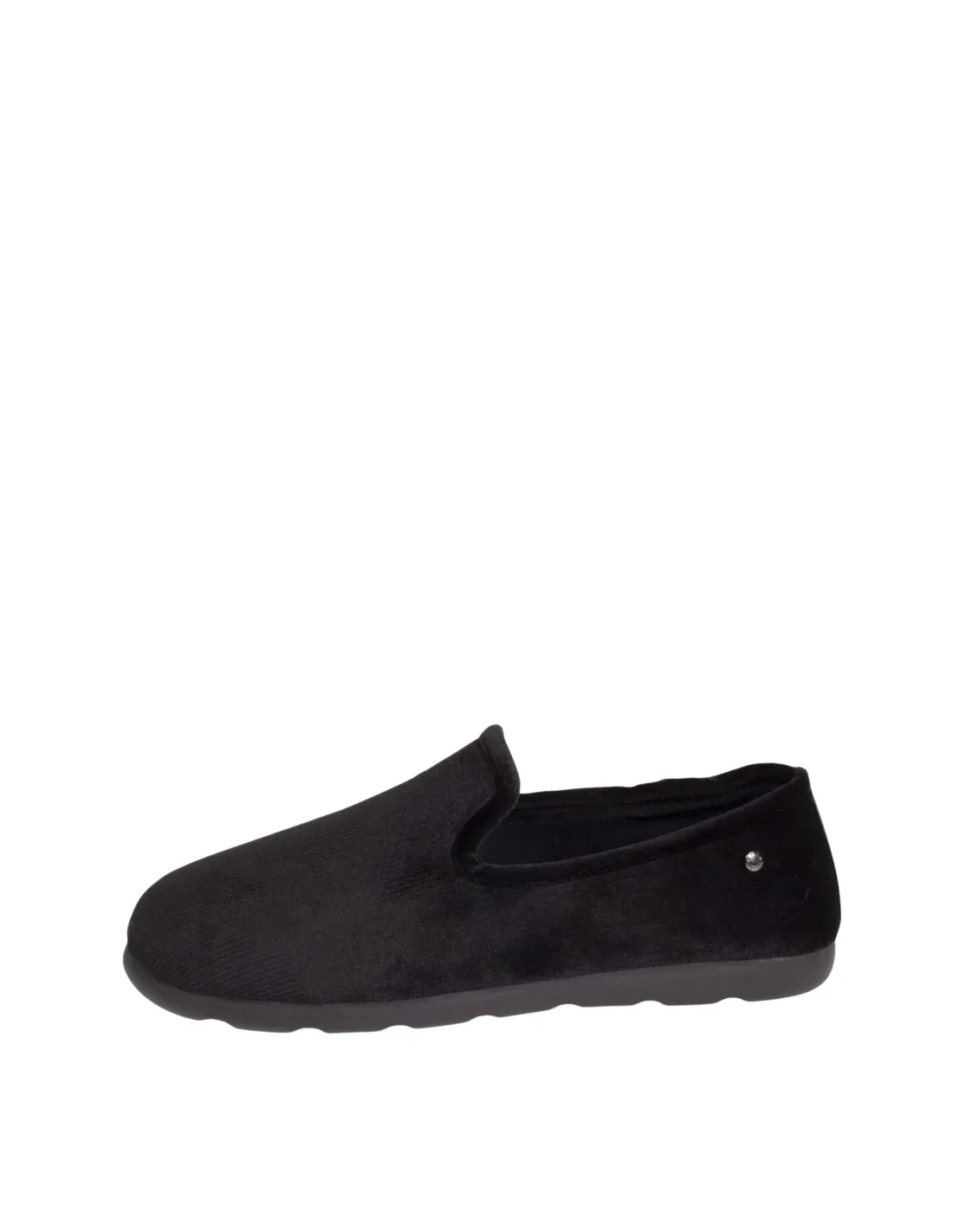 Chaussons Charentaises homme Isotoner Ref 54588 Noir