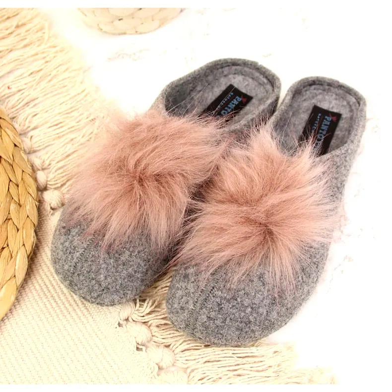 Chaussons Panto Fino W INT1626B gris