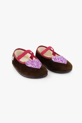 Chaussons - Sarra marron