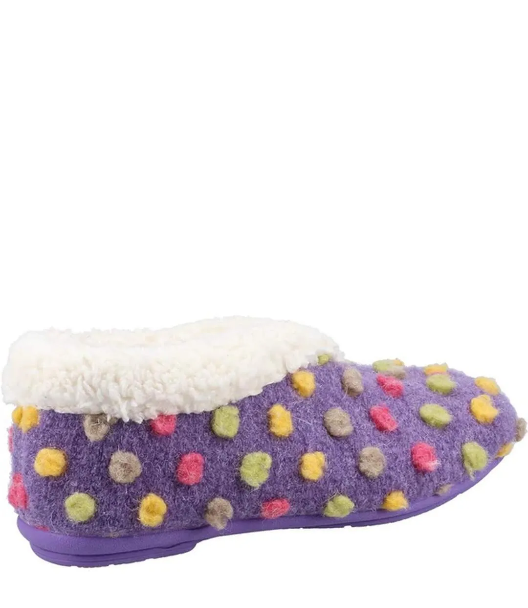 Chaussons snowberry femme violet Fleet & Foster