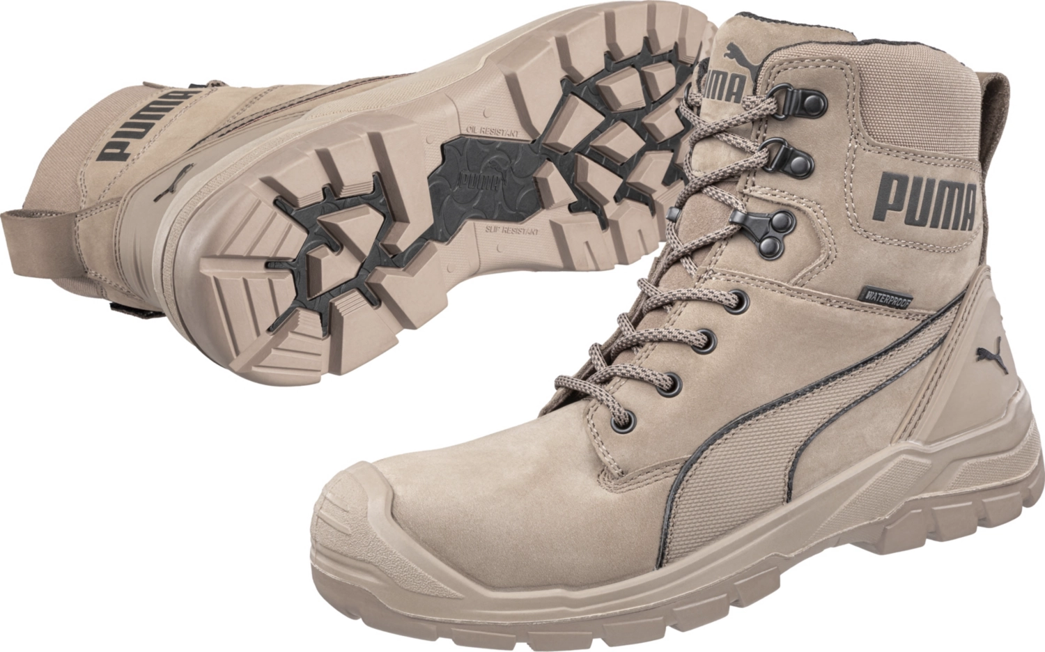 Chaussures hautes Conquest - Stone - S3 CI HI HRO SRC Puma Safety