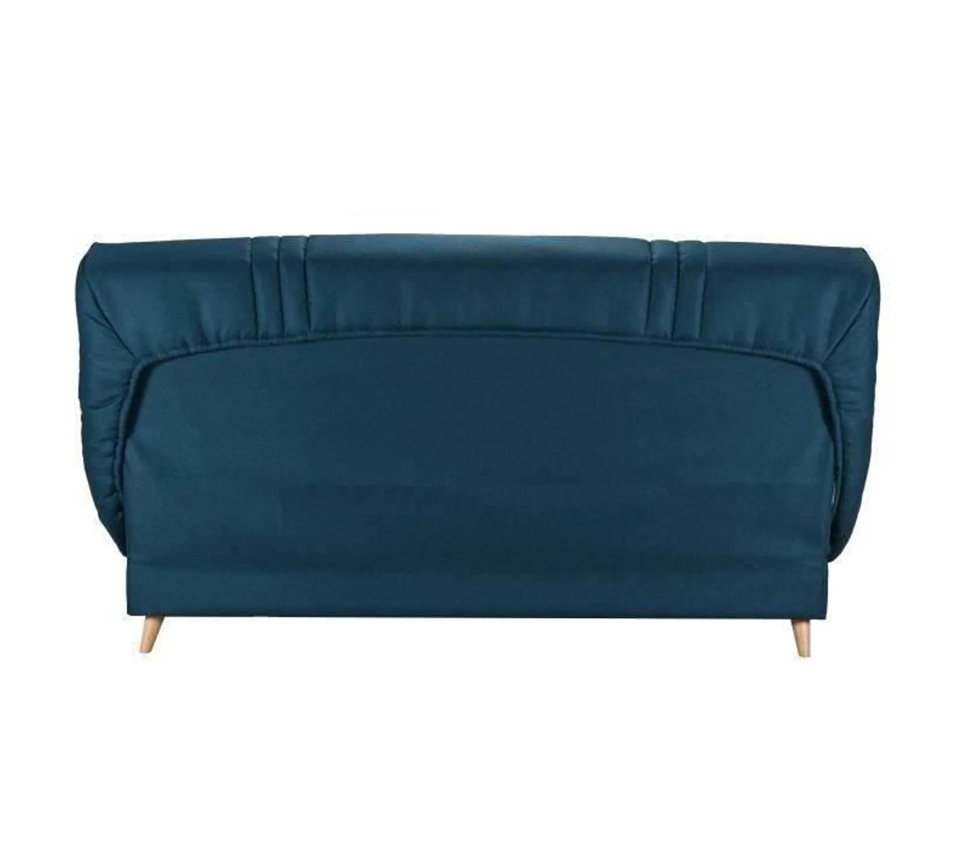 Comfort Clic Clac 3 Places Tissu Bleu L 192 X P 95 X H 101 Cm Mona Made In France