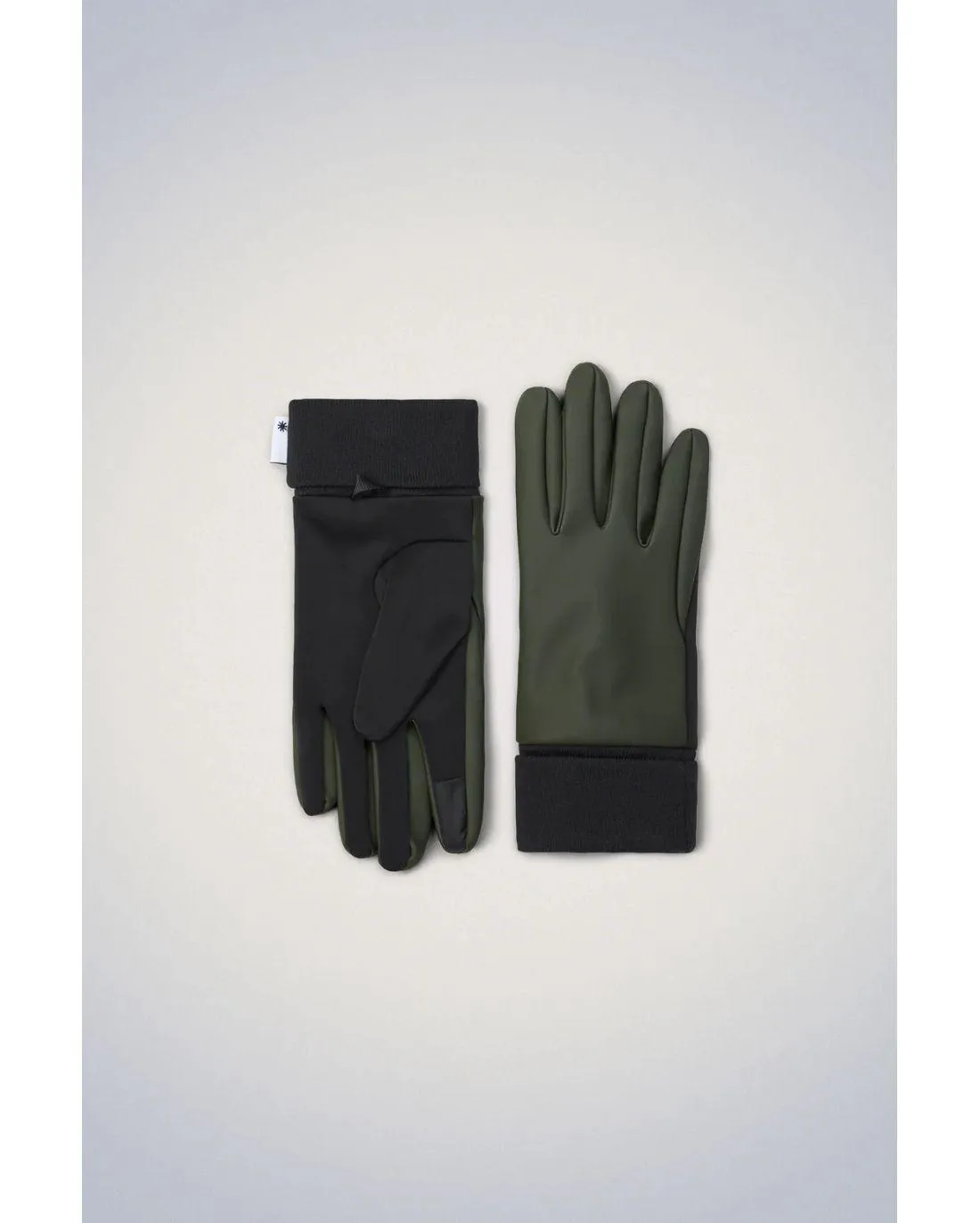 Gants GLOVES W1T1 GREEN - Rains | Chez Maman Rouen