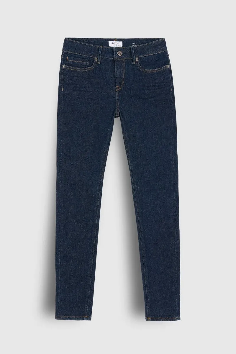 Jean coupe 5 poches P-PEPPER SLIM DARK BLUE