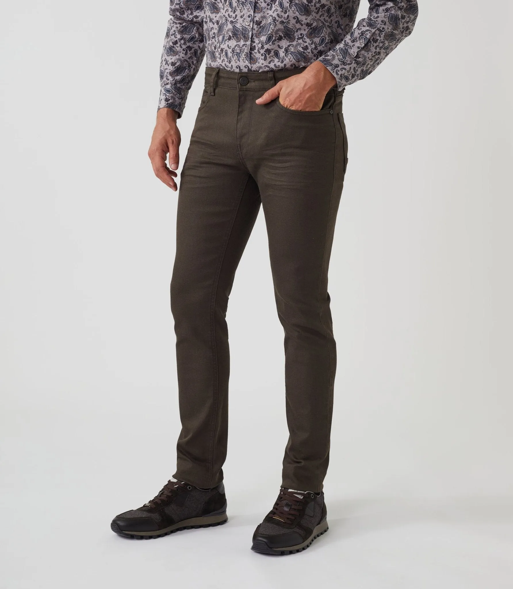 Jean slim marron Lio