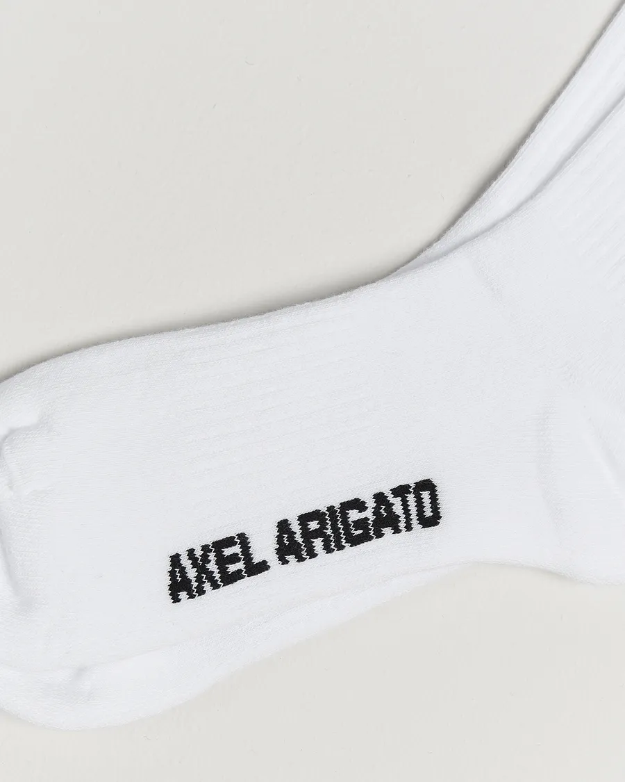 Logo Tube Socks White