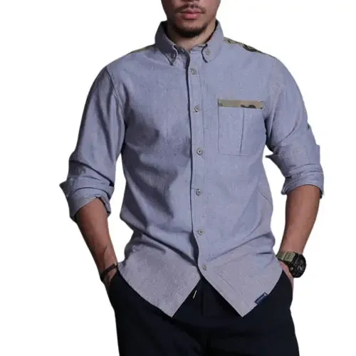 Military shirt mens
