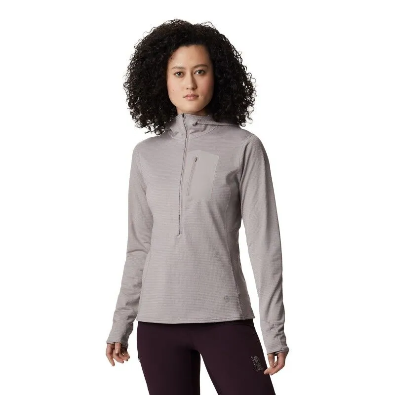 Mountain Hardwear Type 2 Fun 3/4 Zip Hoody - Polaire femme | Hardloop