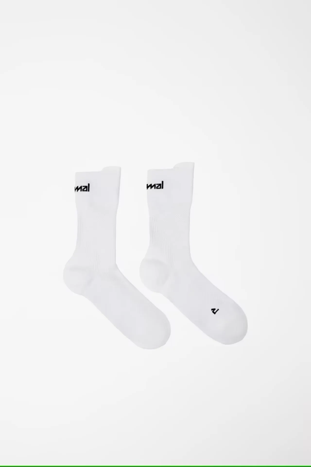 NNORMAL RUNNING  SOCKS WHITE Chaussettes de running