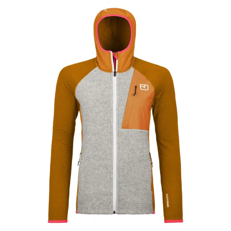 Ortovox Fleece GP Classic Knit Hoody - Polaire femme | Hardloop