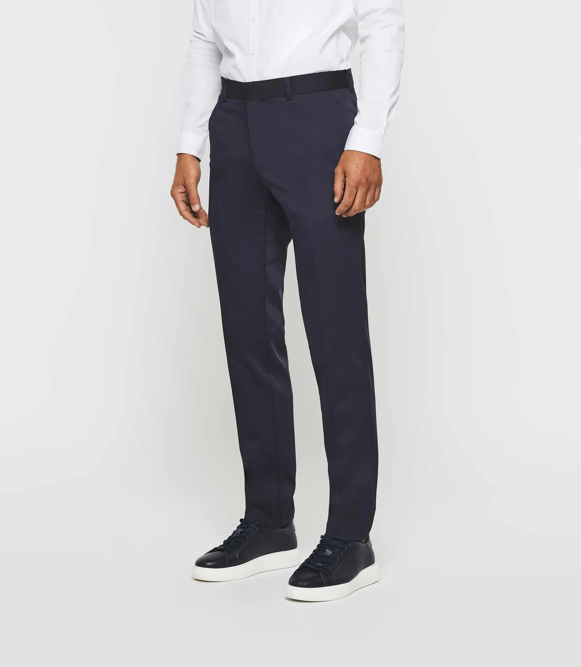 Pantalon ville tissu technique bleu BIONACOUT