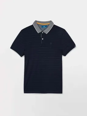 Polo Homme Manches Courtes Jersey Coton Marine tbs