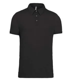 Polo jersey manches courtes - Homme - K262 - noir