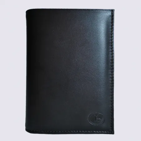 Portefeuille Frandi, portefeuille homme en cuir de vachette brillant marron| Igert Chausseur&Maroquinerie