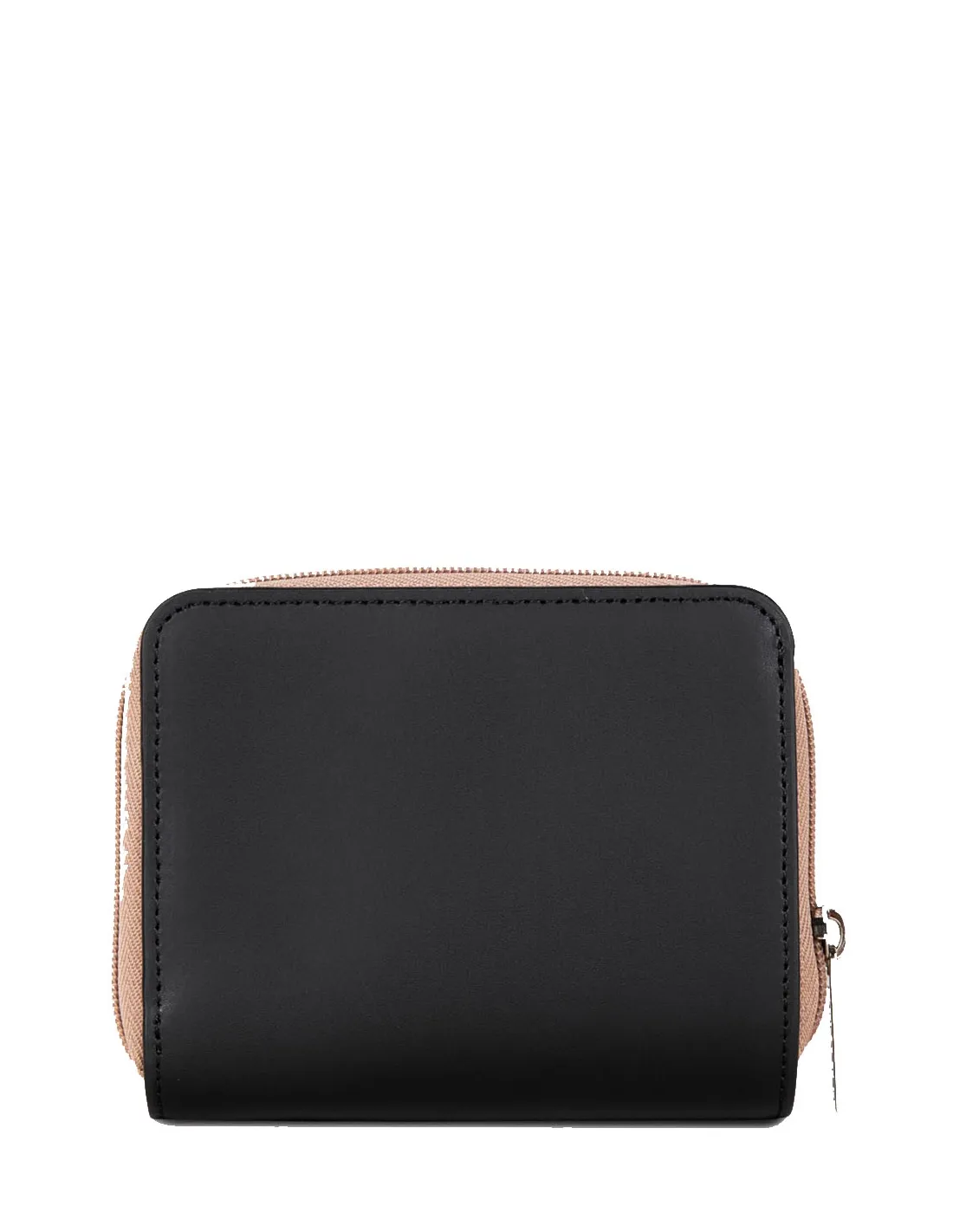 Portefeuille Lancaster en cuir ref_41893 Noir Nude Vison 12.5*10*4