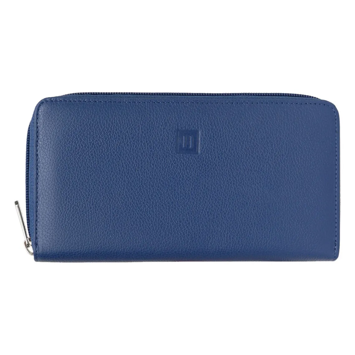 Portefeuille long Cuir CONFORT Bleu Meg | 3 Suisses