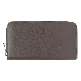 Portefeuille long Cuir CONFORT Taupe Hazel | 3 Suisses