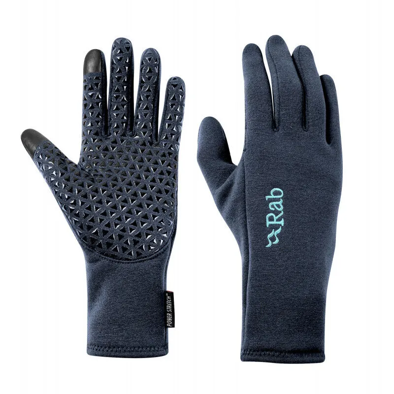 Rab Women's Power Stretch Contact Grip Gloves - Gants femme | Hardloop