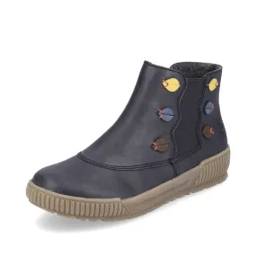 Rieker bottines et boots n0751 14 bleu