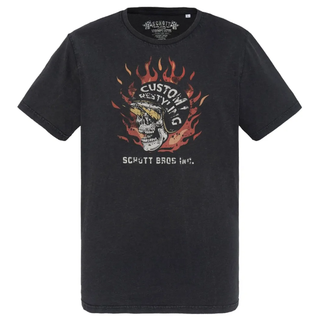 SCHOTT TEE SHIRT BIKER