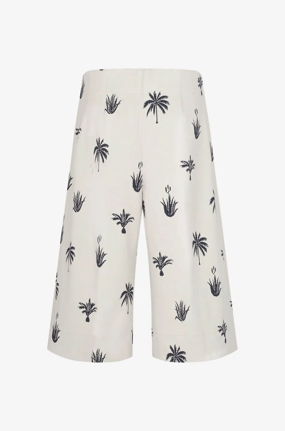 Short en jersey jacquard technique Palm Tree
