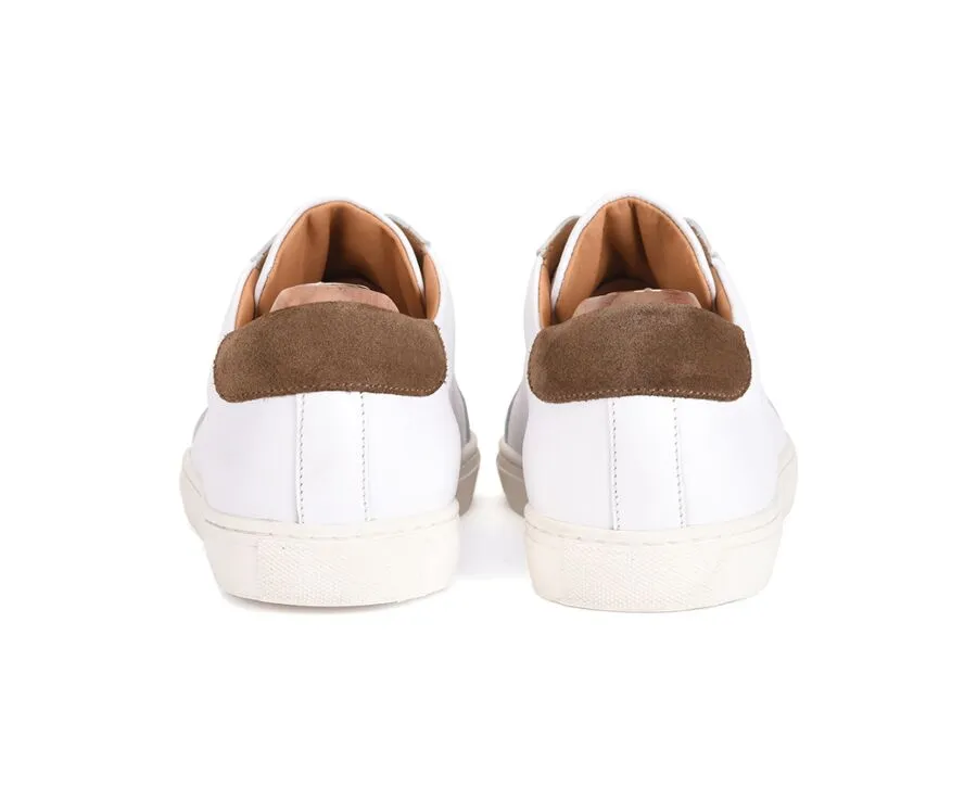 Sneakers cuir homme Blanc Inglewood