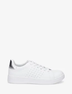 Sneakers plates classiques - Argent