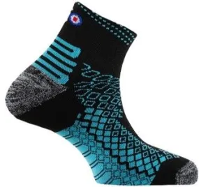Socquette Pro Marathon Green Socks Noir Turquoise 