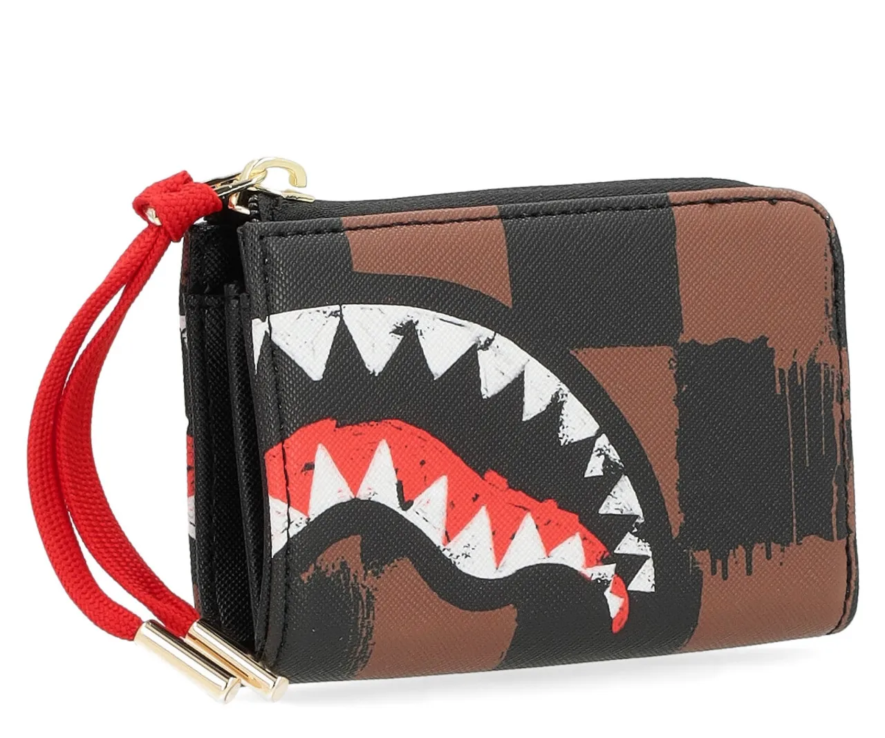 Sprayground Portefeuille Sharks in Paris Painted brown