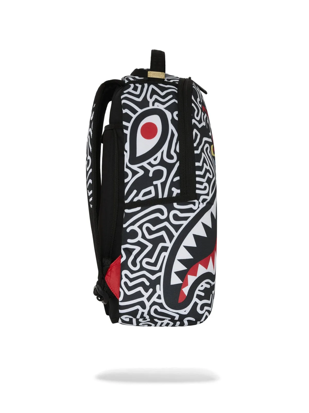 SPRAYGROUND Zaino Uomo KEITH HARRING 3 BACKPACK 910B6914NSZ Nero