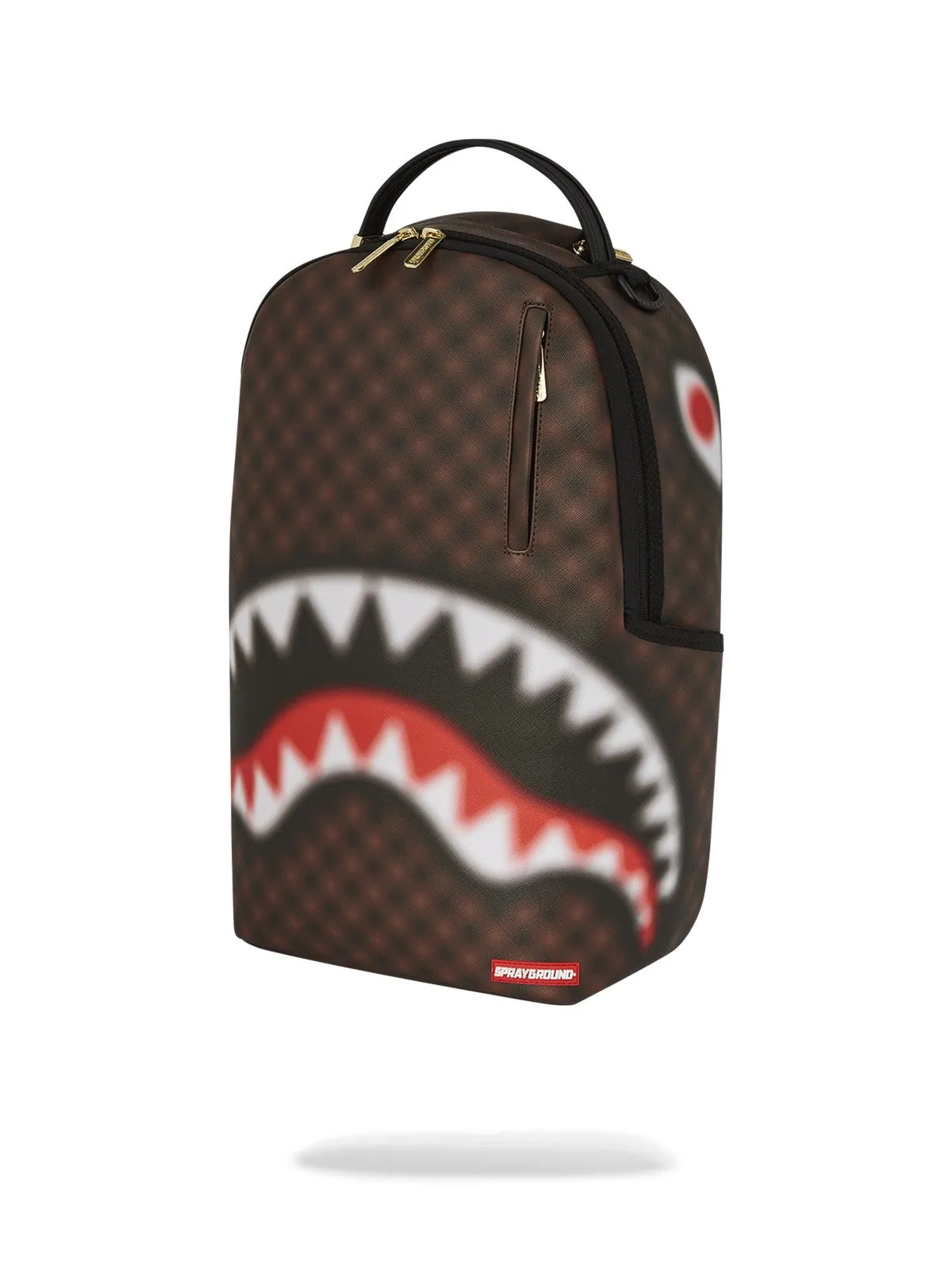 SPRAYGROUND Zaino Uomo SHARKS IN PARIS BLUR BACKPACK 910B6707NSZ Marro