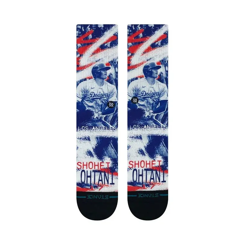 Stance Socks MLB Ply Streak Ohtani Blue