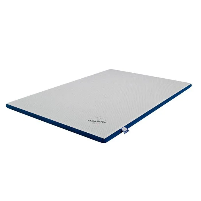 Surmatelas 70x190x5cm CLOUDY Premium - Gel à Mémoire de Forme et Tissu Respirant - Soutien très moelleux - Morphea