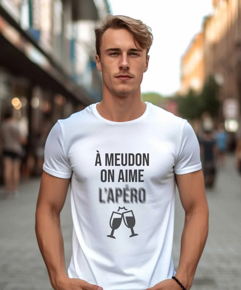 T-Shirt A Meudon on aime l'apéro