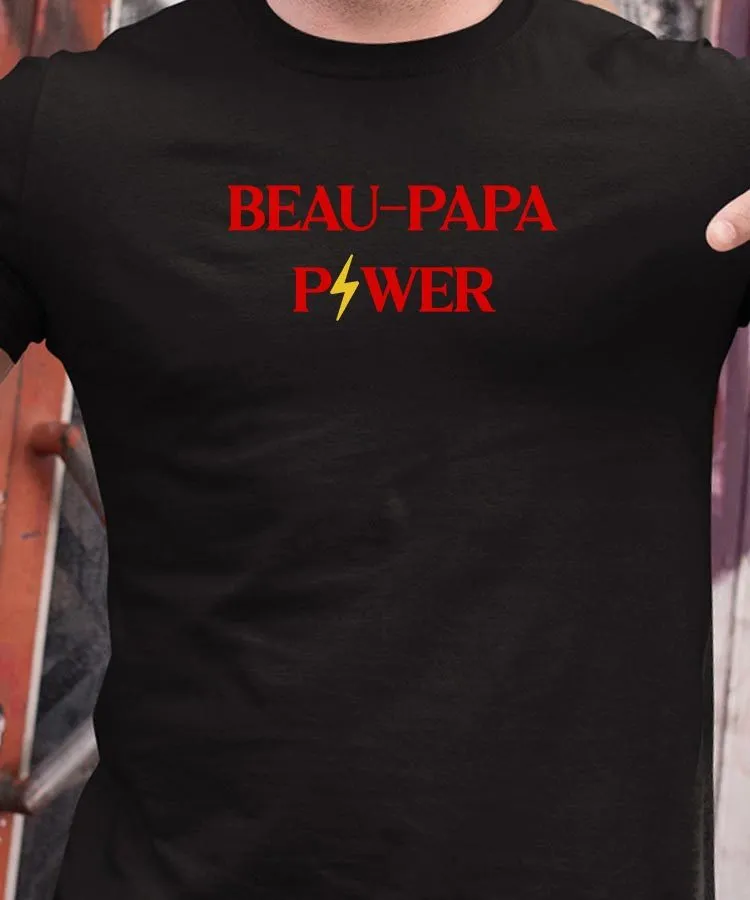 T-Shirt Beau-Papa Power Pour homme