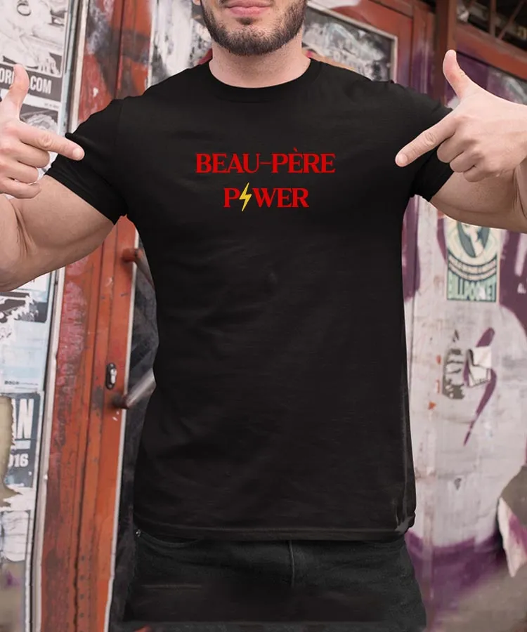 T-Shirt Beau-Père Power Pour homme